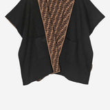 CAPPA REVERSIBILE IN MISTO LANA JFQ056 AKLSF1M0T FENDI KIDS 