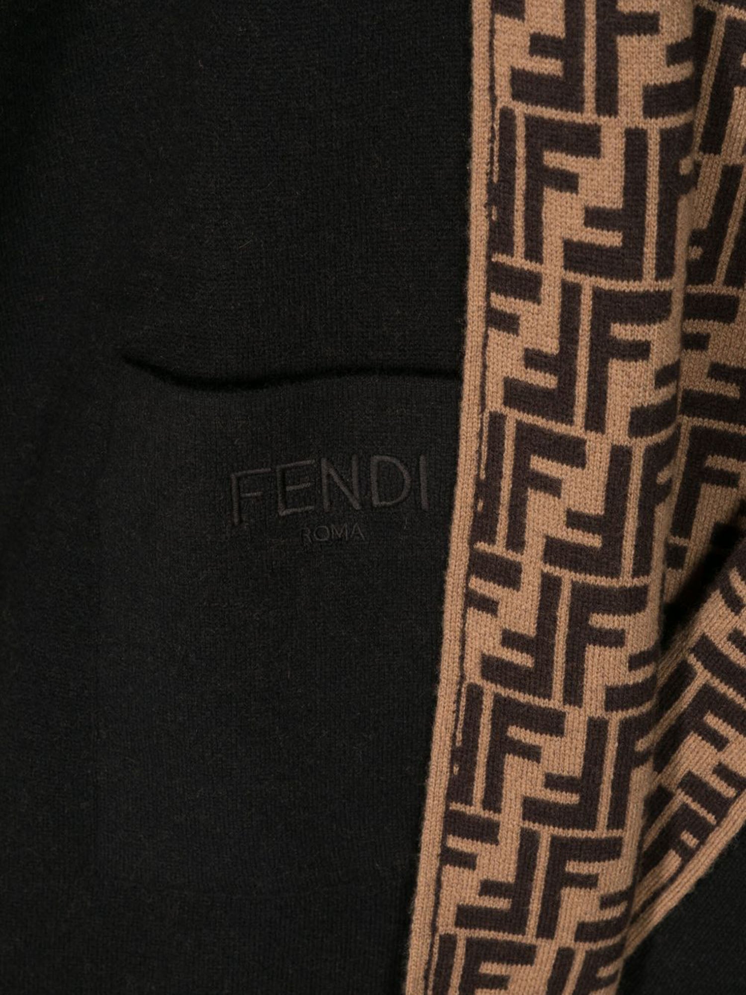 CAPPA REVERSIBILE IN MISTO LANA JFQ056 AKLSF1M0T FENDI KIDS 