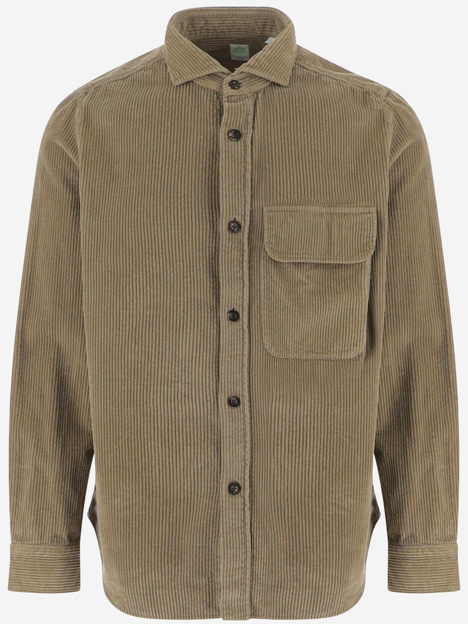 CAMICIA IN COTONE VELLUTO A COSTE A6002G 224 FINAMORE 