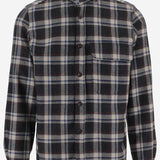 Camicia in lana e cashmere A6042 01 FINAMORE 