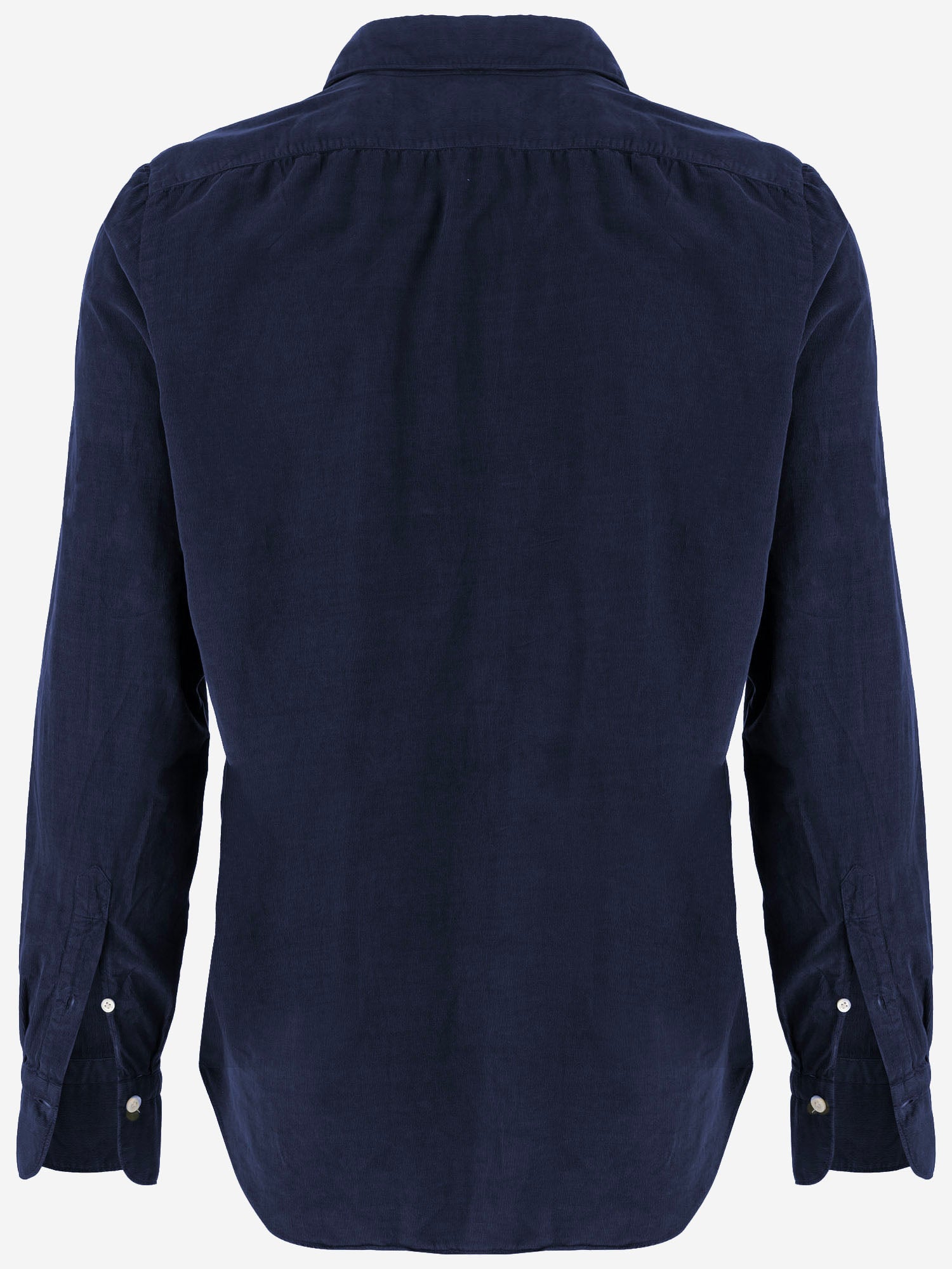 Camicia in cotone con lavorazione a coste C0515G 14 FINAMORE 