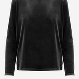 MAGLIA A MANICHE LUNGHE IN VELLUTO STRETCH 0928 164799 F.IT 