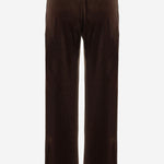 PANTALONI IN VELLUTO STRETCH 2228 1647MORO F.IT 