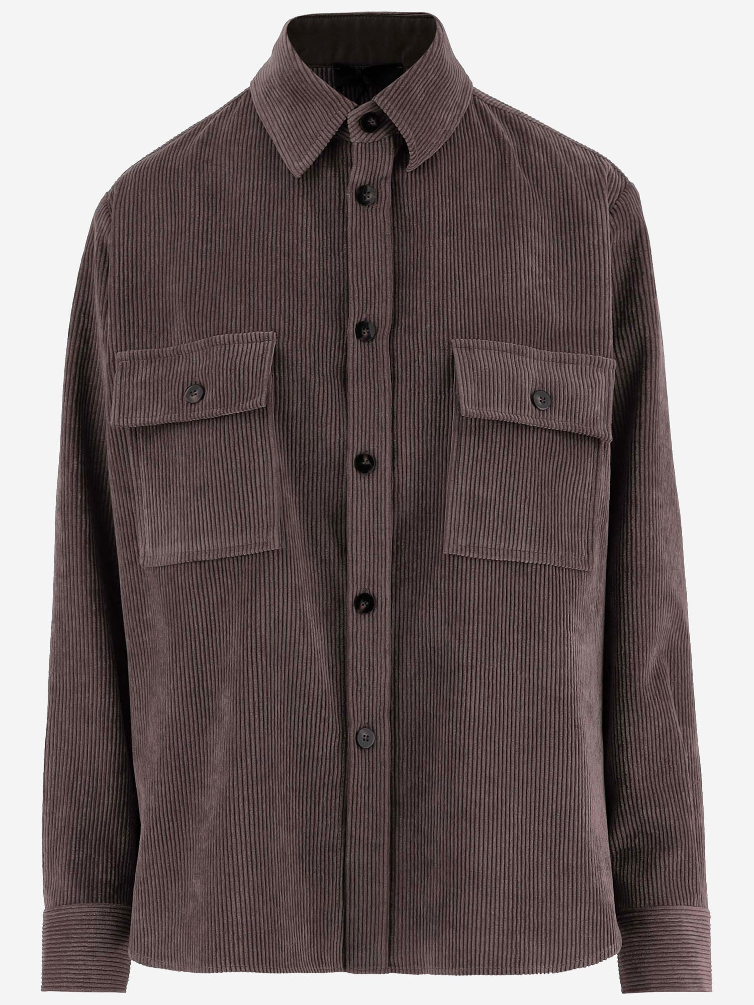 CAMICIA IN MISTO NYLON STRETCH A COSTE 3048 403859 F.IT 
