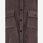 CAMICIA IN MISTO NYLON STRETCH A COSTE 3048 403859 F.IT 