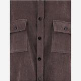 CAMICIA IN MISTO NYLON STRETCH A COSTE 3048 403859 F.IT 