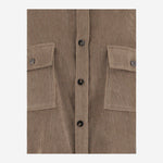 CAMICIA IN MISTO NYLON STRETCH A COSTE 3048 403873 F.IT 