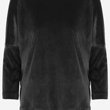 MAGLIA A MANICHE LUNGHE IN VELLUTO STRETCH 3092 164799 F.IT 