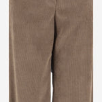 PANTALONI SARTORIALI IN VELLUTO A COSTE 3437 403873 F.IT 