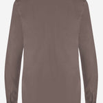 CAMICIA IN SETA STRETCH 4636 2094TAUPE F.IT 