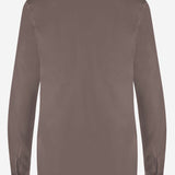 CAMICIA IN SETA STRETCH 4636 2094TAUPE F.IT 