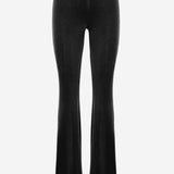 PANTALONI IN VELLUTO STRETCH CON GAMBA SVASATA 4701 164799 F.IT 