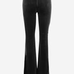 PANTALONI IN VELLUTO STRETCH CON GAMBA SVASATA 4701 164799 F.IT 