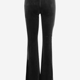 PANTALONI IN VELLUTO STRETCH CON GAMBA SVASATA 4701 164799 F.IT 