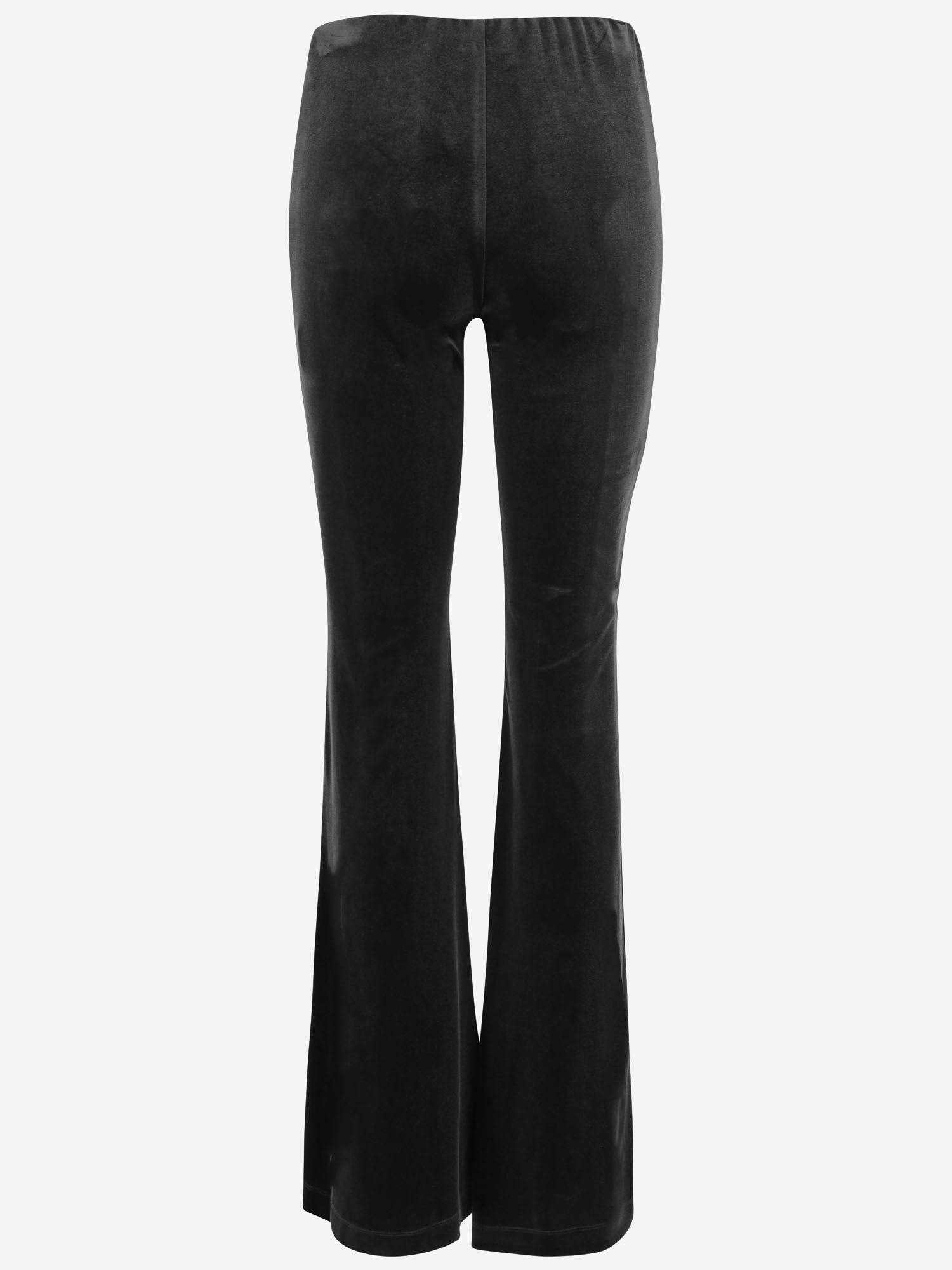 PANTALONI IN VELLUTO STRETCH CON GAMBA SVASATA 4701 164799 F.IT 