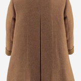 CAPPOTTO IN LANA BABYENGLISH CAMEL FRIKI KIDS 
