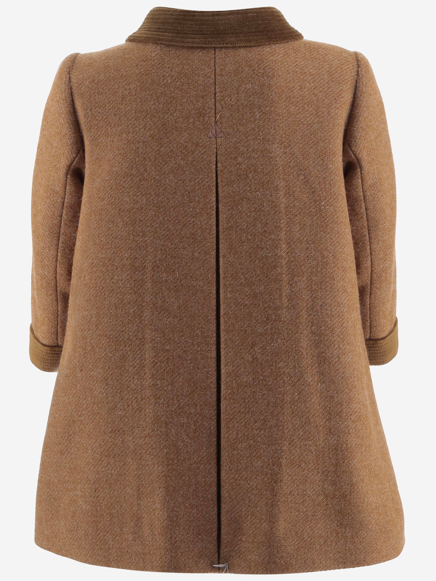 CAPPOTTO IN LANA BABYENGLISH CAMEL FRIKI KIDS 
