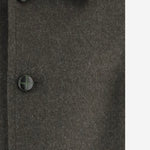 CAPPOTTO LODEN IN LANA CON CAPPUCCIO LODEN GREEN FRIKI KIDS 