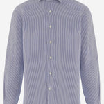 CAMICIA IN COTONE A RIGHE BP12G7T 1X33622 GHERARDI 