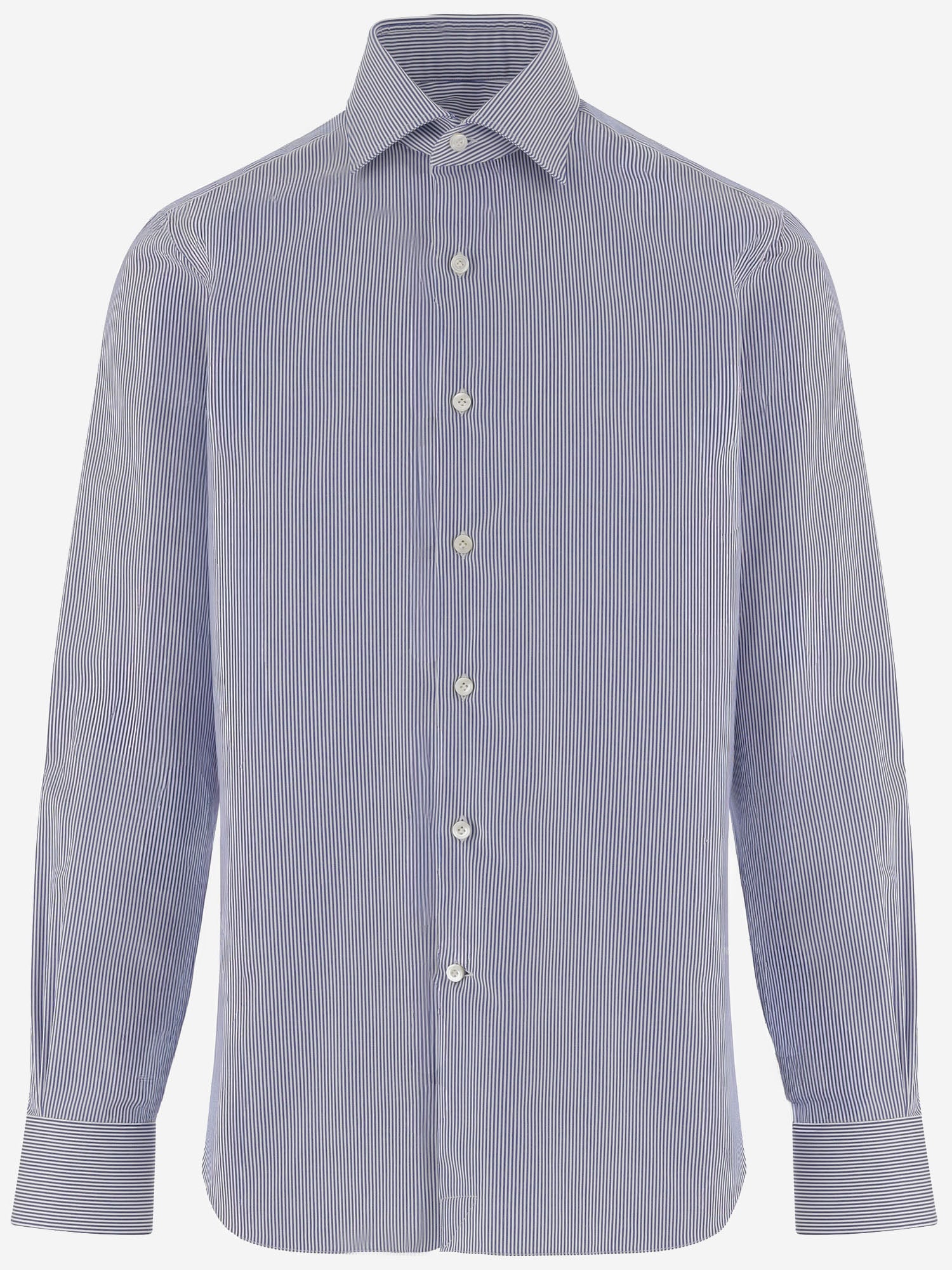 CAMICIA IN COTONE A RIGHE BP12G7T 1X33622 GHERARDI 