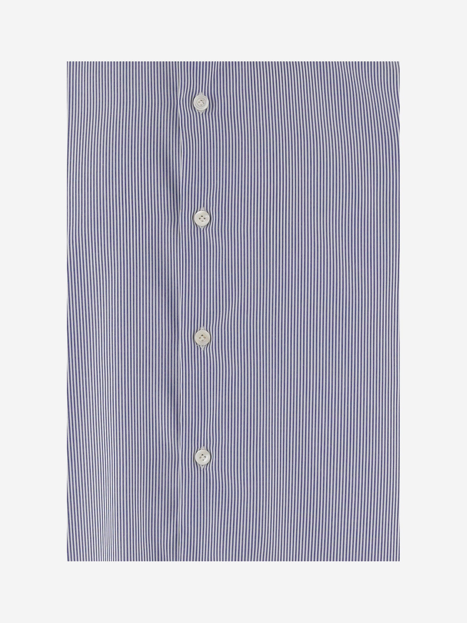 CAMICIA IN COTONE A RIGHE BP12G7T 1X33622 GHERARDI 