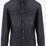 CAMICIA IN DENIM DI COTONE WEST8 10AJS536 GHERARDI 