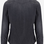 CAMICIA IN DENIM DI COTONE WEST8 10AJS536 GHERARDI 