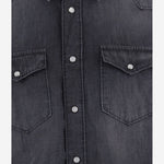 CAMICIA IN DENIM DI COTONE WEST8 10AJS536 GHERARDI 