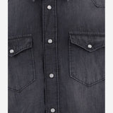 CAMICIA IN DENIM DI COTONE WEST8 10AJS536 GHERARDI 