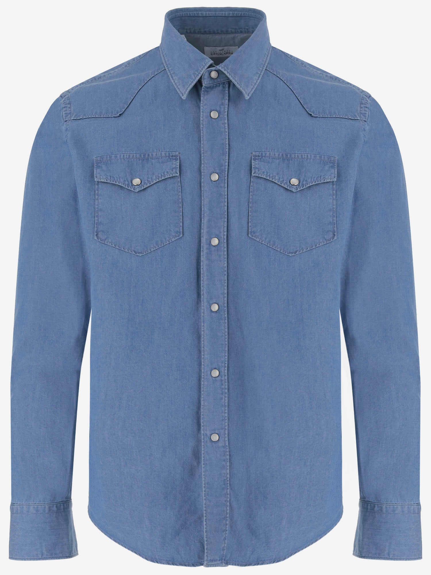 CAMICIA IN DENIM DI COTONE WEST8 10AT648 GHERARDI 