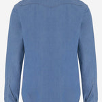 CAMICIA IN DENIM DI COTONE WEST8 10AT648 GHERARDI 