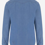 CAMICIA IN DENIM DI COTONE WEST8 10AT648 GHERARDI 