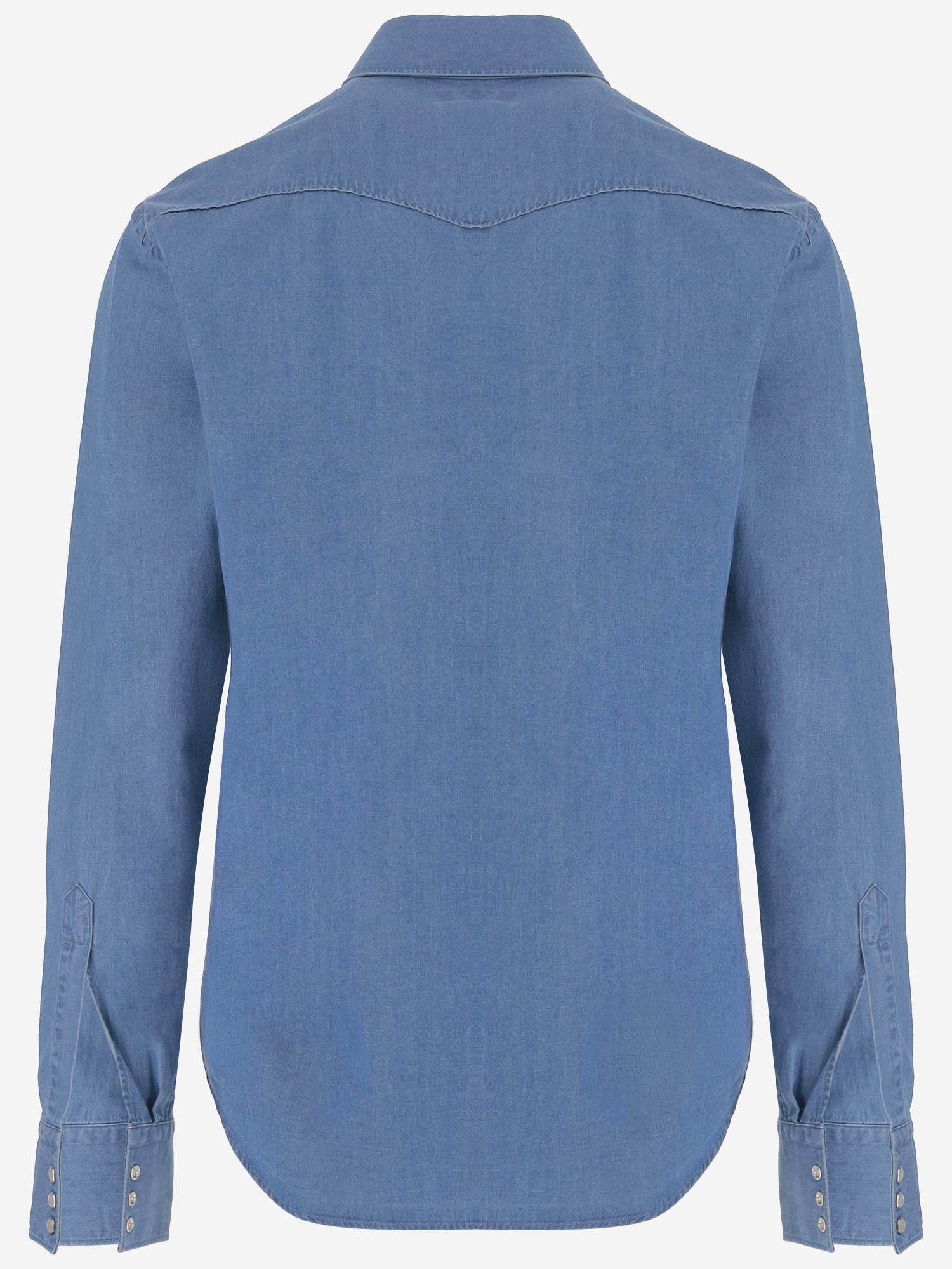 CAMICIA IN DENIM DI COTONE WEST8 10AT648 GHERARDI 