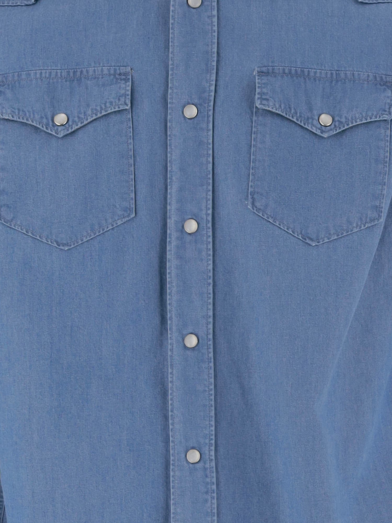 CAMICIA IN DENIM DI COTONE WEST8 10AT648 GHERARDI 