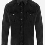 CAMICIA IN COTONE A COSTE CON TASCHE WEST8 77T3531 GHERARDI 