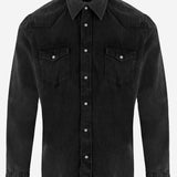 CAMICIA IN COTONE A COSTE CON TASCHE WEST8 77T3531 GHERARDI 
