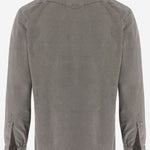 CAMICIA IN COTONE A COSTE CON TASCHE WEST8 77T3724 GHERARDI 