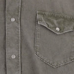 CAMICIA IN COTONE A COSTE CON TASCHE WEST8 77T3724 GHERARDI 