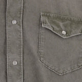 CAMICIA IN COTONE A COSTE CON TASCHE WEST8 77T3724 GHERARDI 