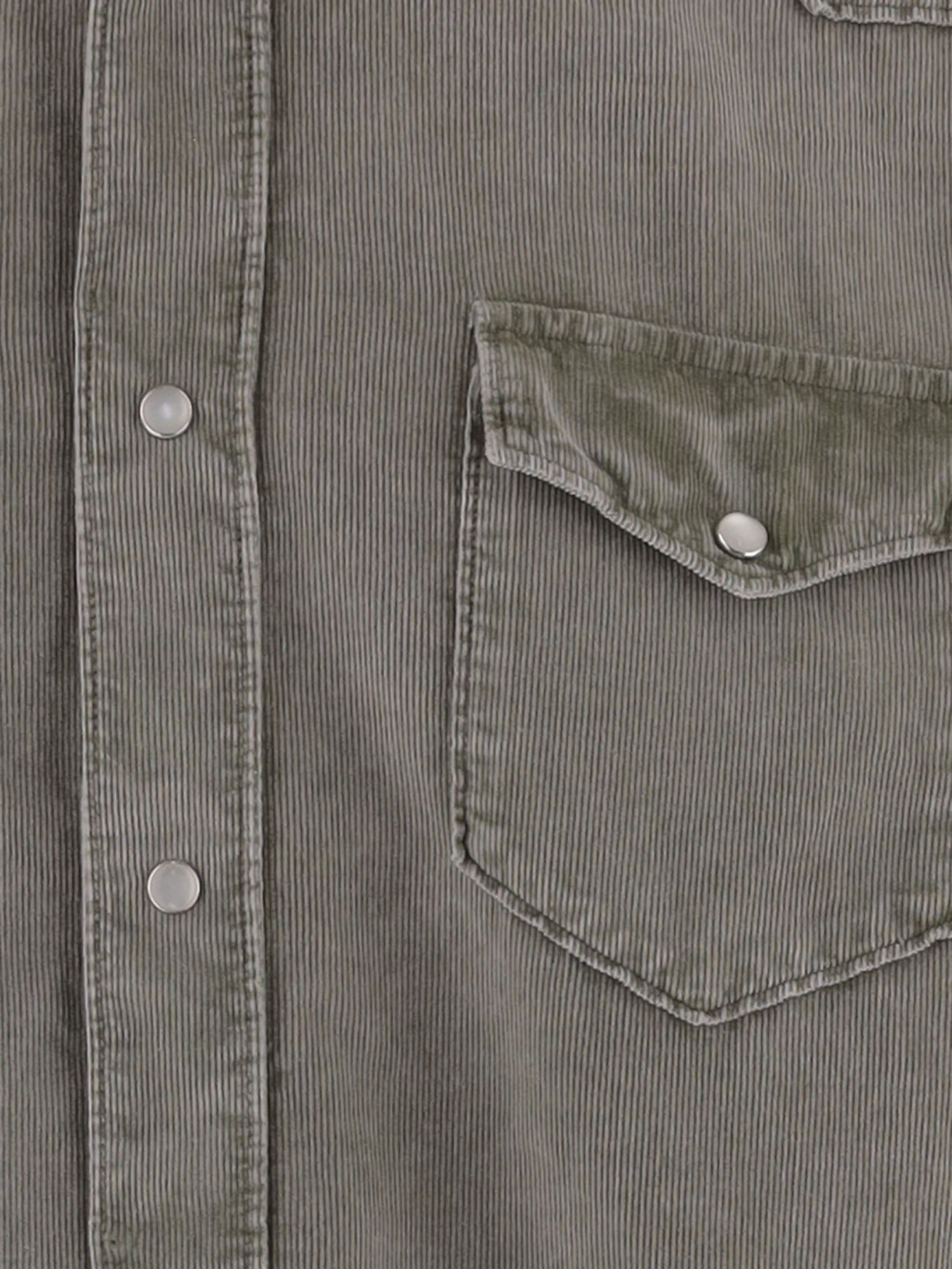 CAMICIA IN COTONE A COSTE CON TASCHE WEST8 77T3724 GHERARDI 
