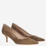 DÉCOLLETÉ IN SUEDE G20336 55RICCAMTEXA GIANVITO ROSSI 