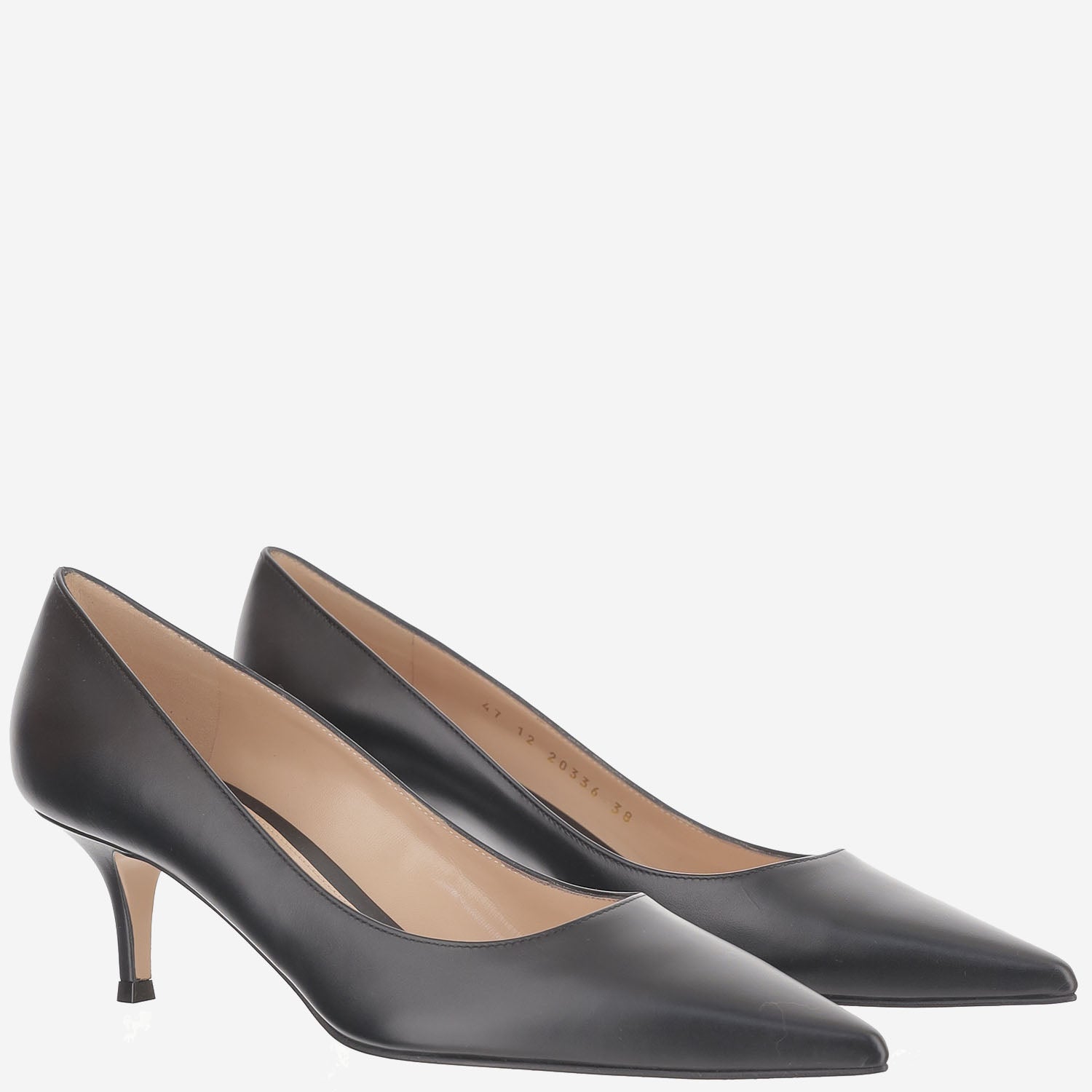 DÉCOLLETÉ IN PELLE G20336 55RICVINERO GIANVITO ROSSI 