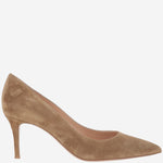 DÉCOLLETÉ IN PELLE SCAMOSCIATA G26770 70RICCAMCAML GIANVITO ROSSI 