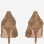 DÉCOLLETÉ IN PELLE SCAMOSCIATA G26770 70RICCAMCAML GIANVITO ROSSI 