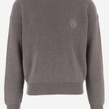 MAGLIONE IN LANA CON LOGO GM003945 AF28277U6107 GIORGIO ARMANI 