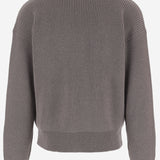 MAGLIONE IN LANA CON LOGO GM003945 AF28277U6107 GIORGIO ARMANI 
