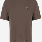 T-SHIRT IN MISTO COTONE CON LOGO GM003990 TE19974U6199 GIORGIO ARMANI 