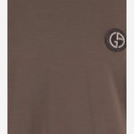 T-SHIRT IN MISTO COTONE CON LOGO GM003990 TE19974U6199 GIORGIO ARMANI 