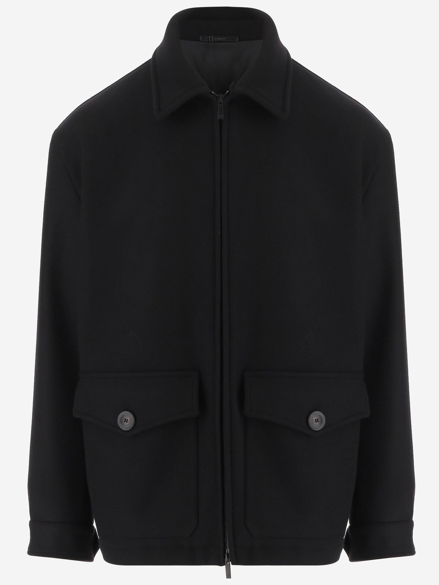 CAPPOTTO IN LANA E CASHMERE GM004027 TE16788UC001 GIORGIO ARMANI 