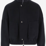 GIUBBOTTO IN MISTO CASHMERE CON COLLO ALTO GM004473 TE10068UB109 GIORGIO ARMANI 
